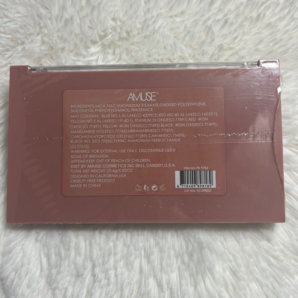 Amuse Lovers Lane 18 Color Shadow Palette Matte Shimmer Glitter Brand New - Picture 14 of 16